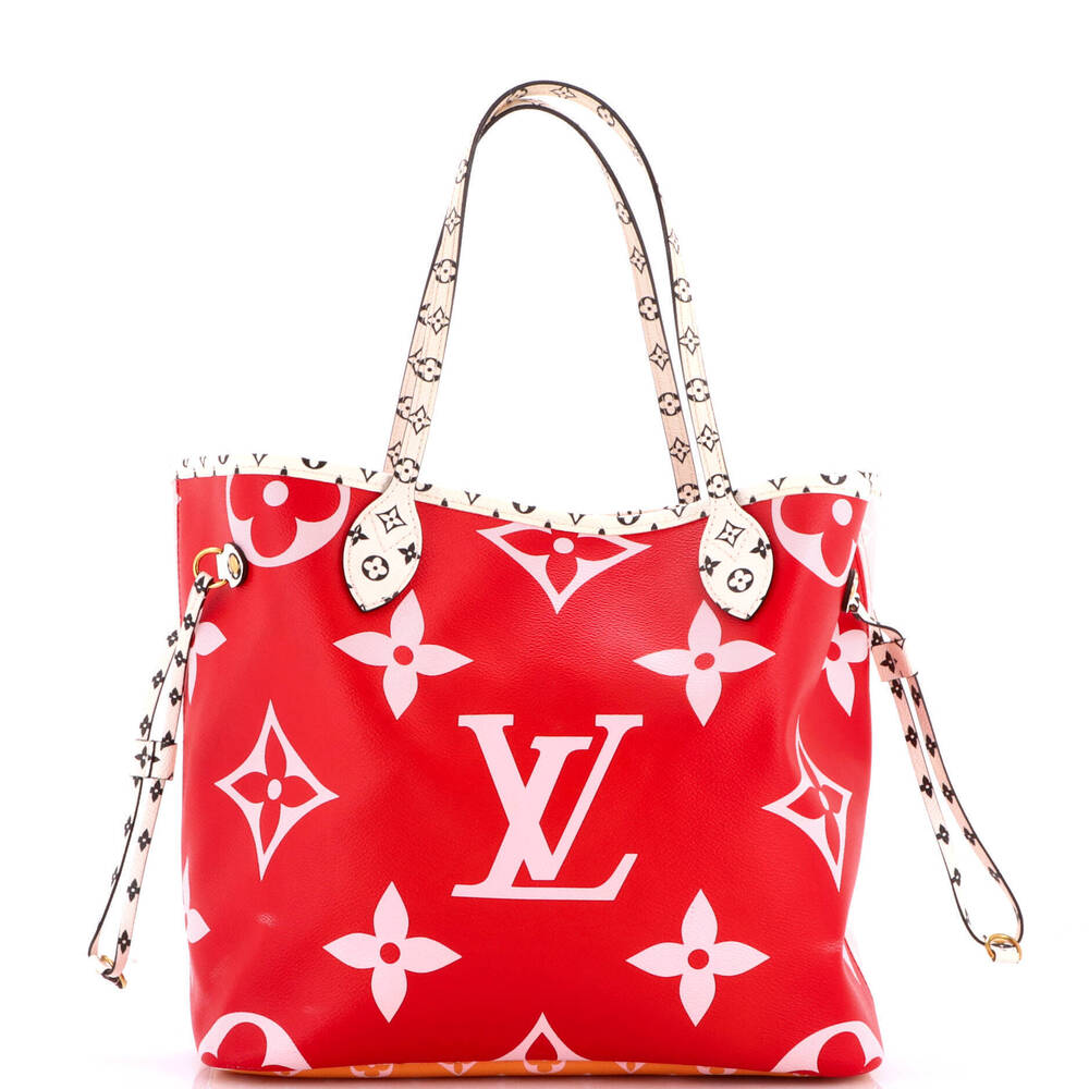 Louis Vuitton MM Neverfull NM Tote Limited Edition Colored Monogram Giant